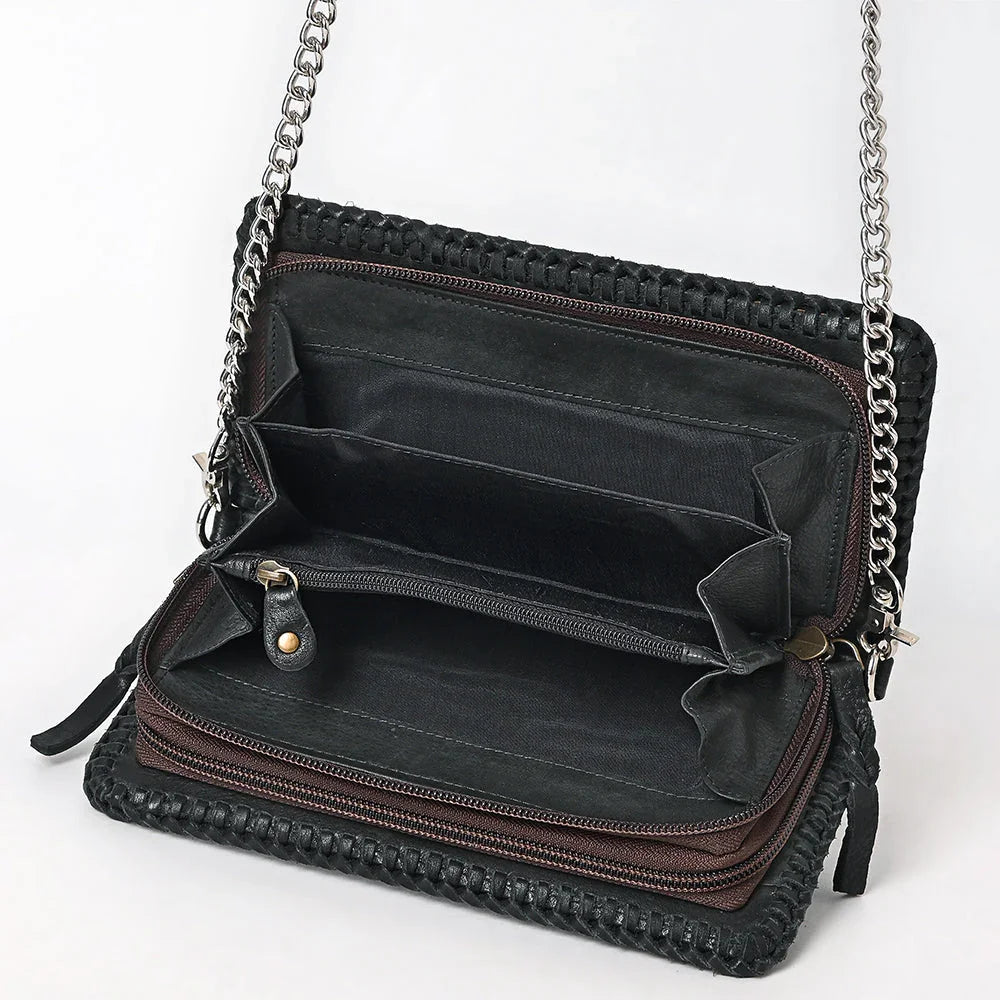 Hair On Studded Crossbody from American Darling