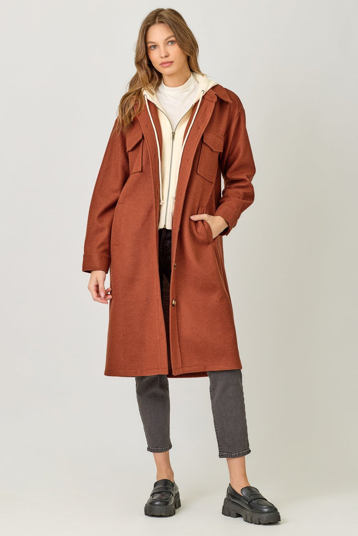 Hooded Car Coat