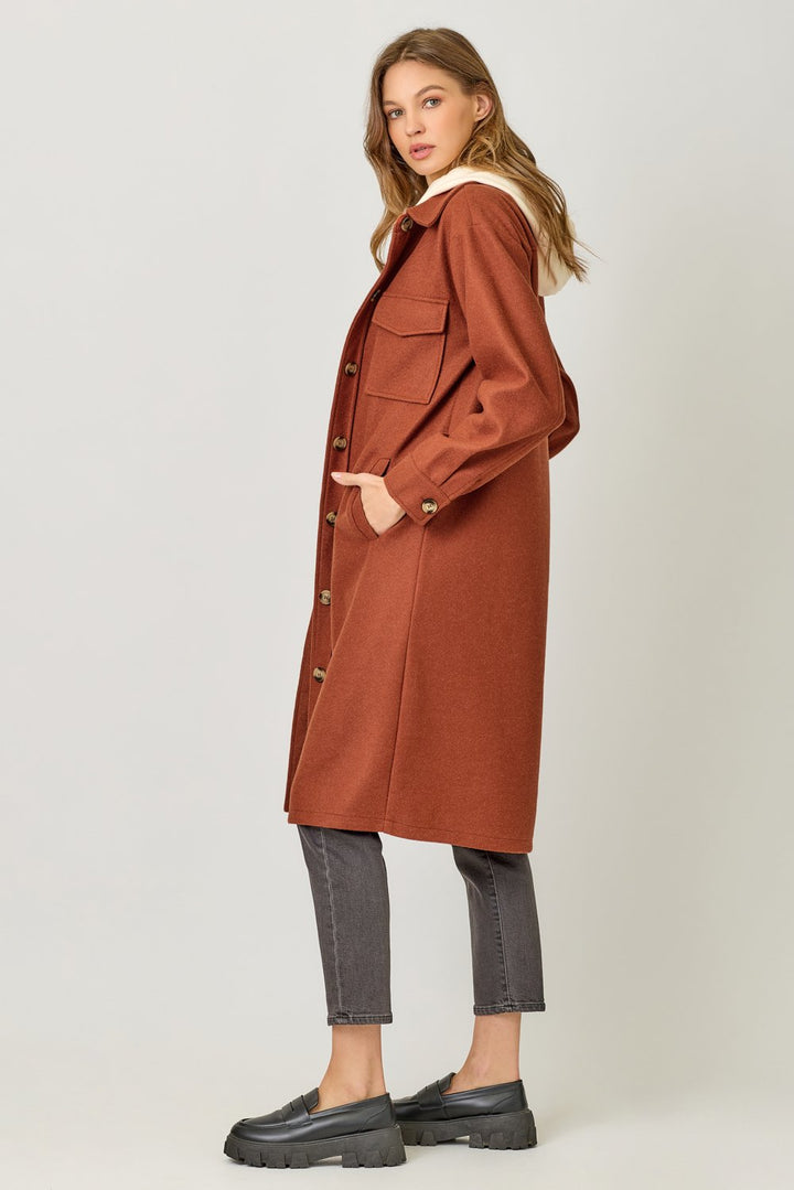 Hooded Car Coat