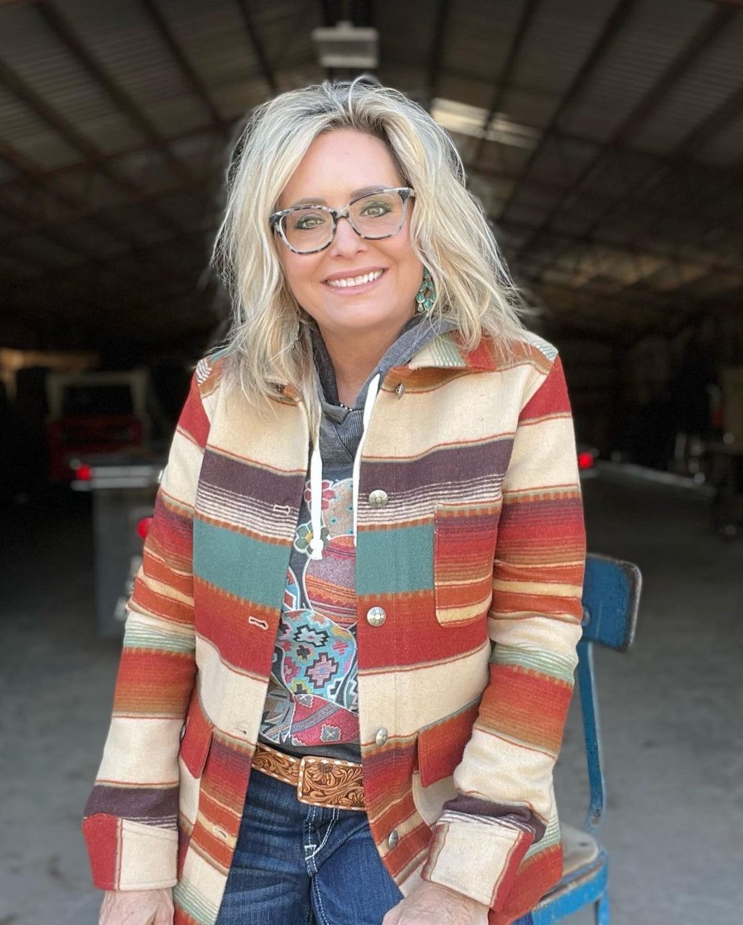 Santa Fe Jacquard Jacket from Pendleton
