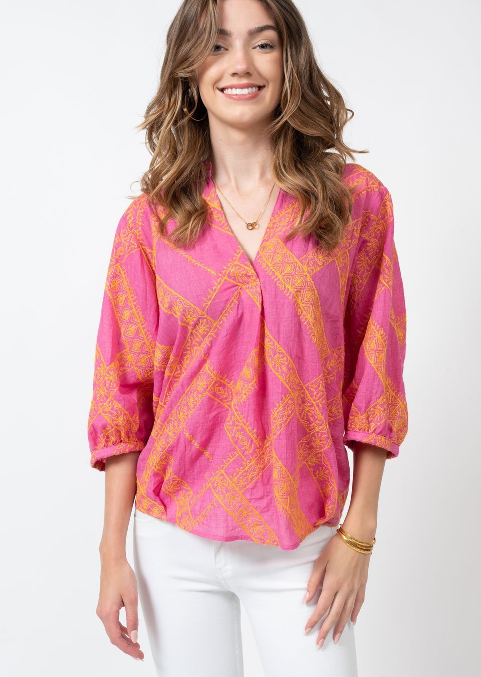 Embroidered Popover Top from Ivy Jane - High Call Outfitters