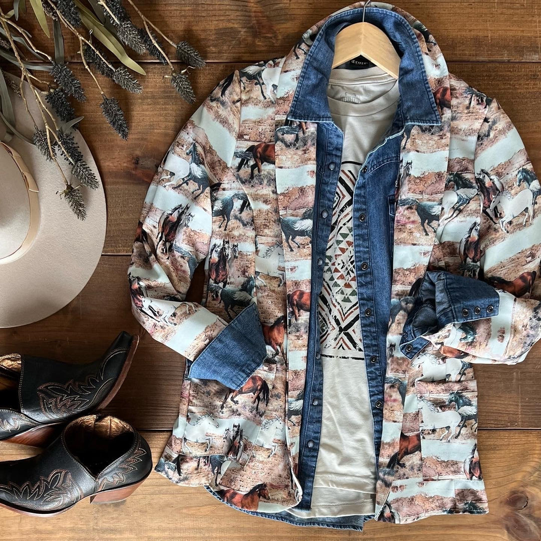 Wild Horses Blazer - High Call Outfitters