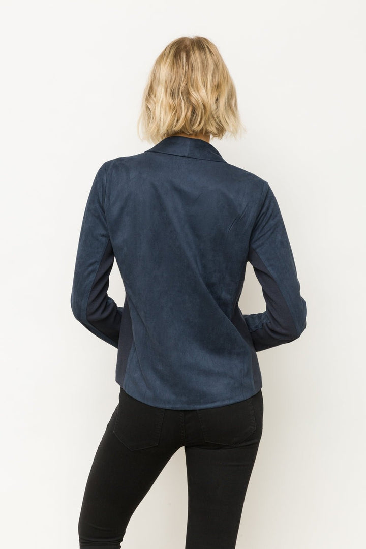 Sueded Moto Jacket from Mystree - High Call Outfitters