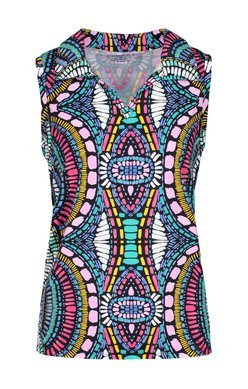 Sleeveless Henley Top from Tribal - High Call Outfitters