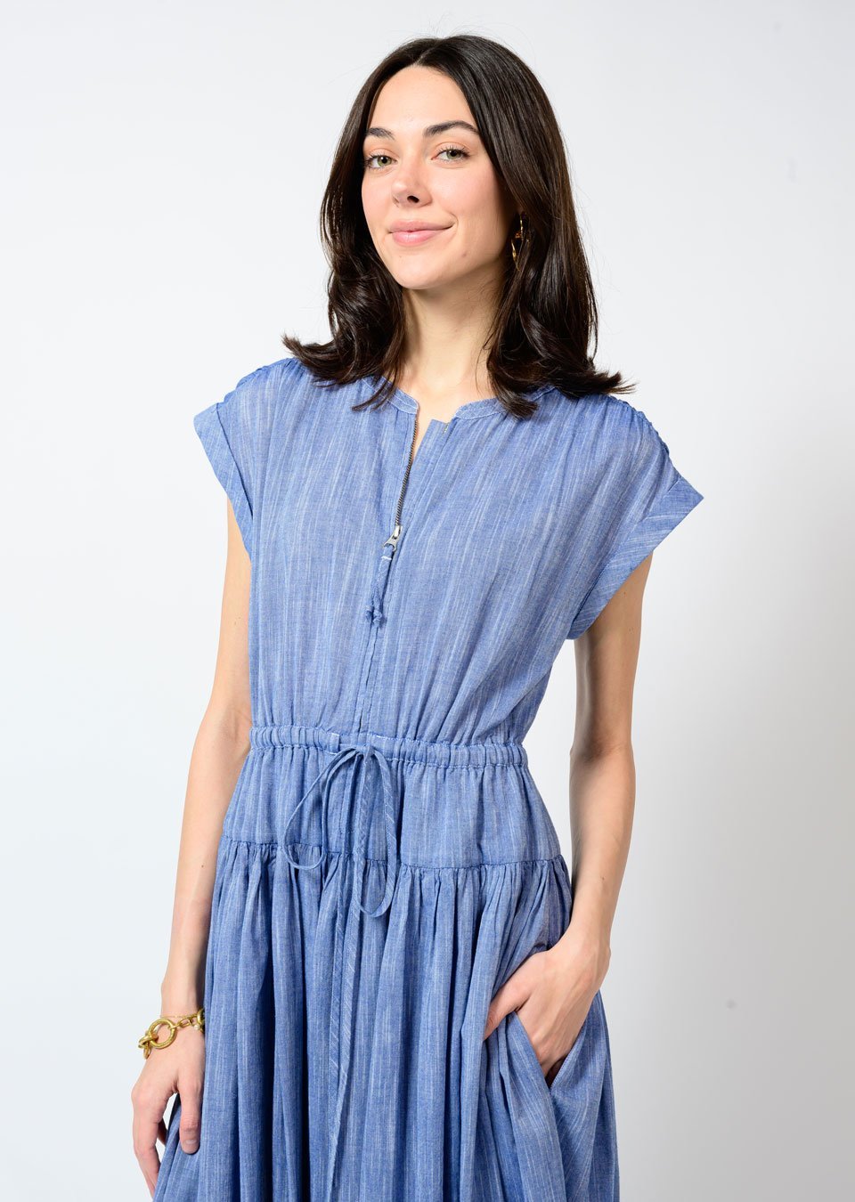 Zip Front Dress from Uncle Frank - High Call Outfitters
