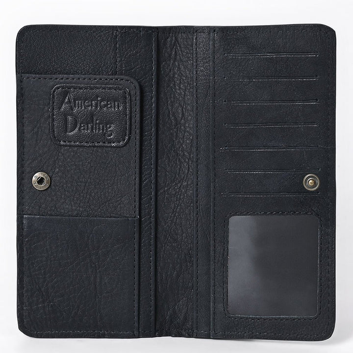 Boot Stitch Suede Wallet from American Darling