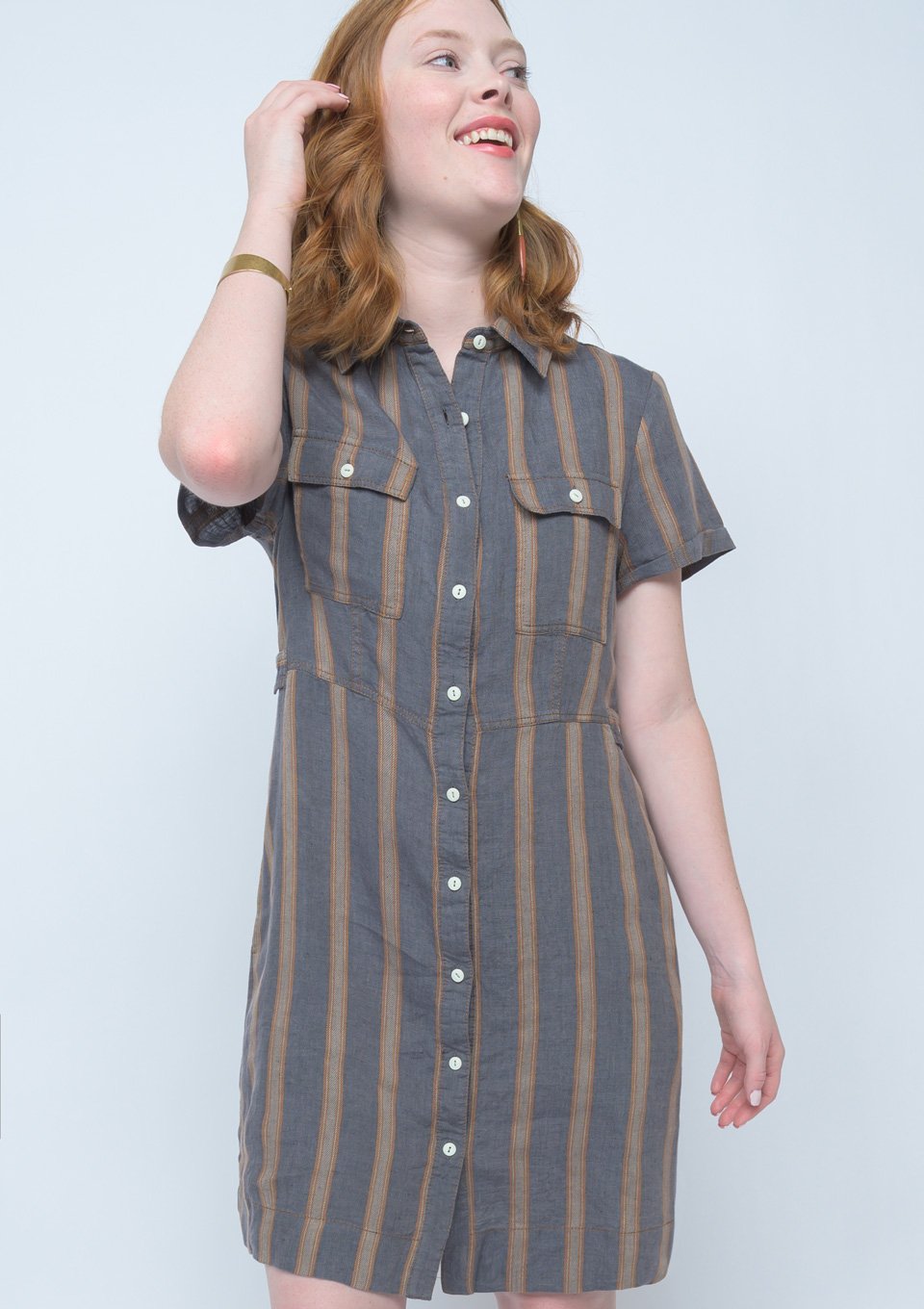 Camp Stripe Dress from Uncle Frank