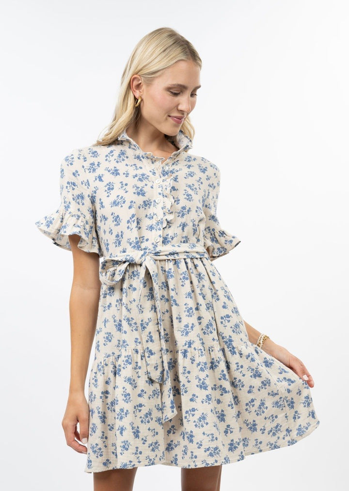 Ditsy Floral Gauze Dress from Uncle Frank - High Call Outfitters
