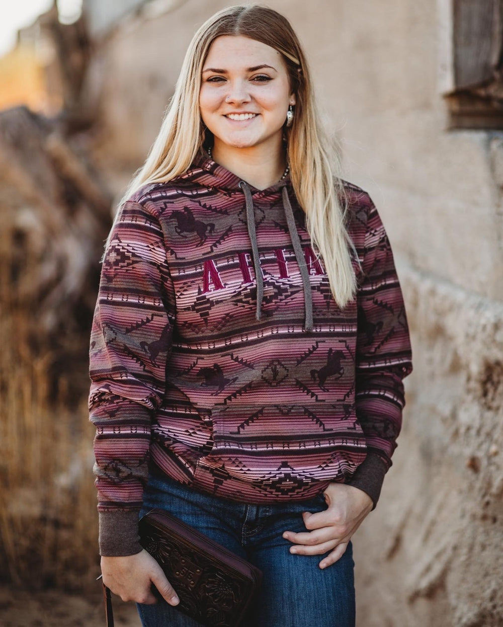 REAL Allover Print Sweatshirt from Ariat - High Call Outfitters