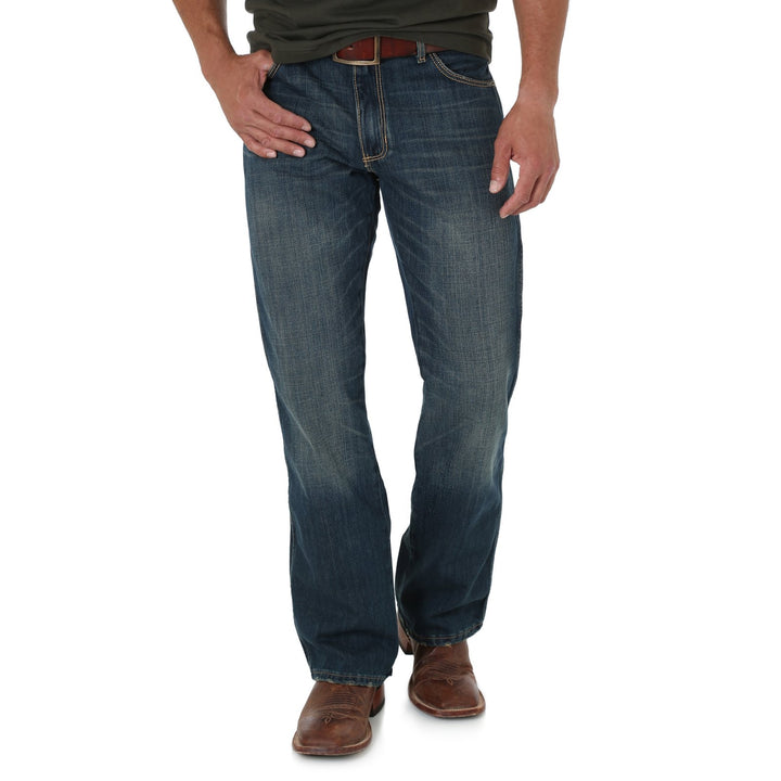 Men's Retro Slim Boot Jean from Wrangler