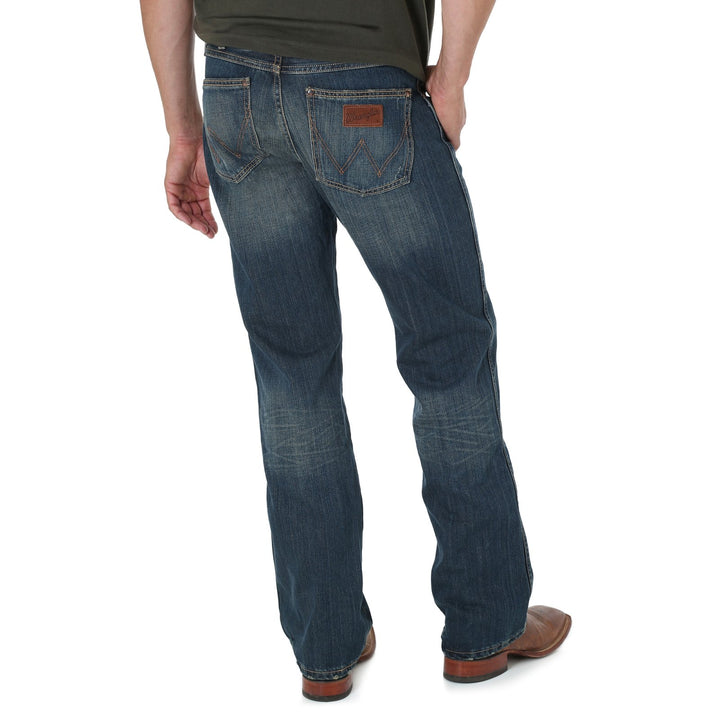 Men's Retro Slim Boot Jean from Wrangler