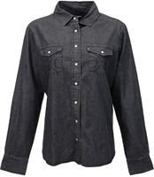Chambray Black Denim Shirt from Hooey - High Call Outfitters