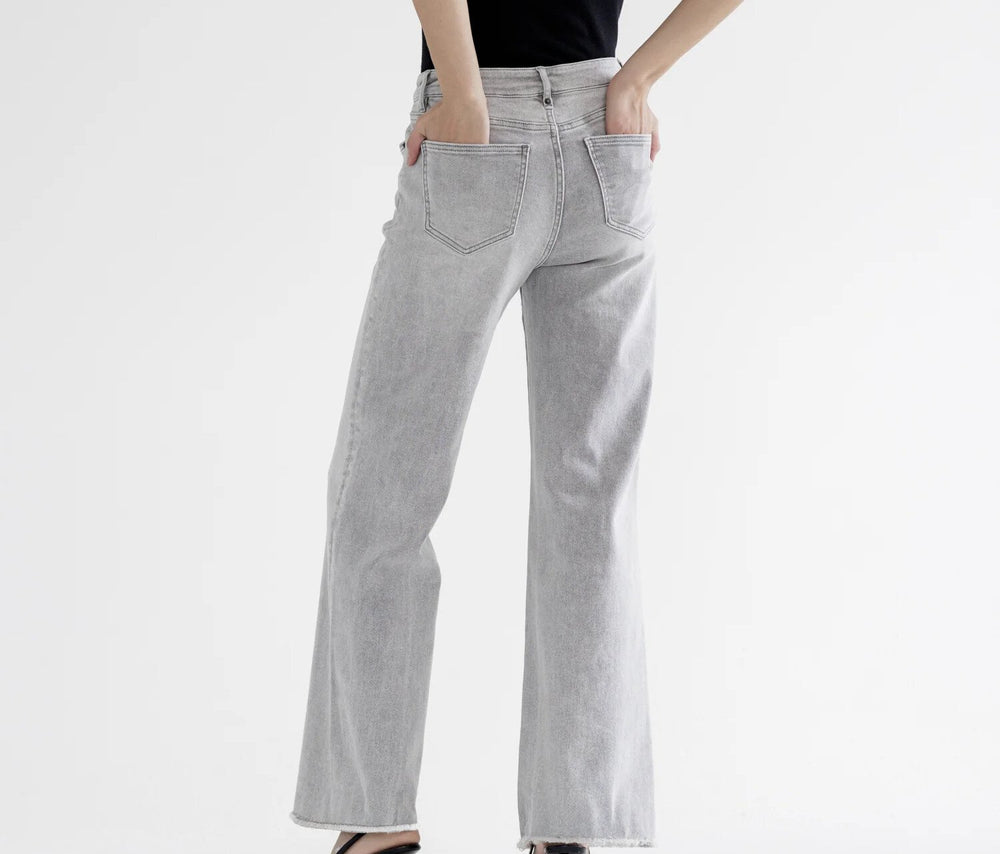 High Rise Wide Leg Denim from Mica Denim - High Call Outfitters
