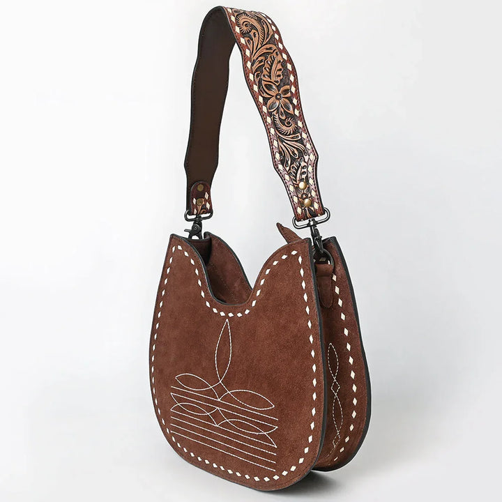Hobo Styled Boot Stitch Handbag from American Darling