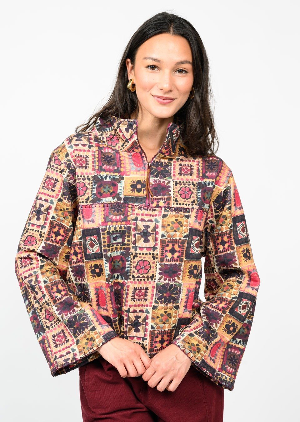 Zip Front Terry Popover from Ivy Jane - High Call Outfitters