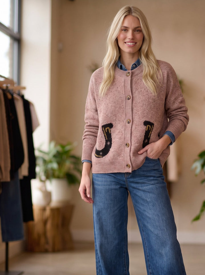 Sweater with Horseshoe from Ivy Jane