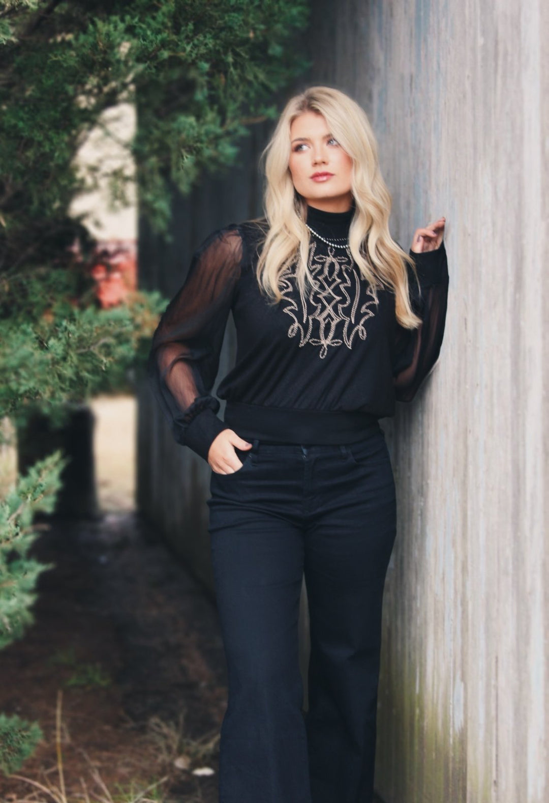 Lasso the Night Top from Double D Ranch - High Call Outfitters