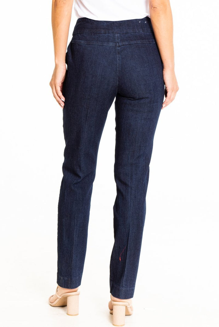 Seamed Denim Ankle Pant from Multiples