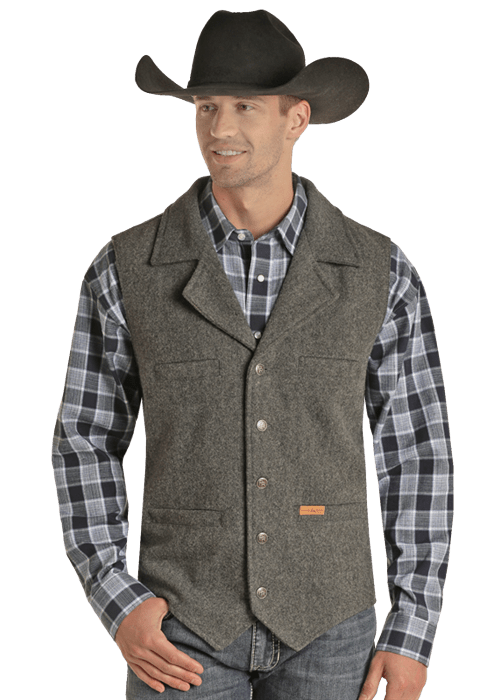 Wool Heather Vest from Powder River - High Call Outfitters