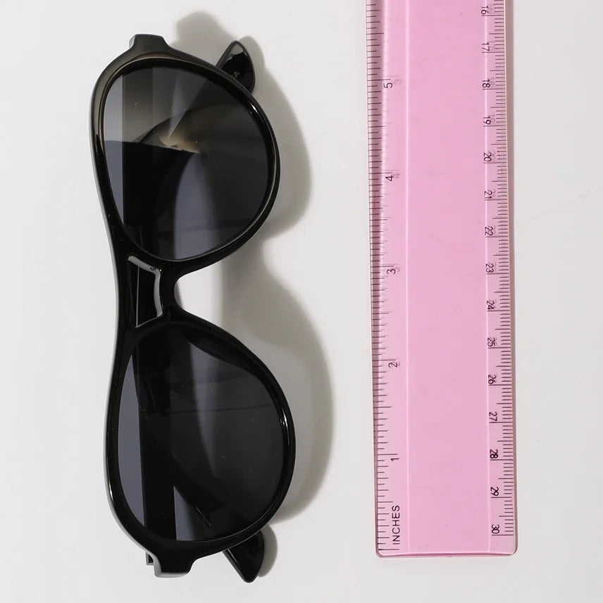 Modern Slim Rectangle Frame Sunglasses