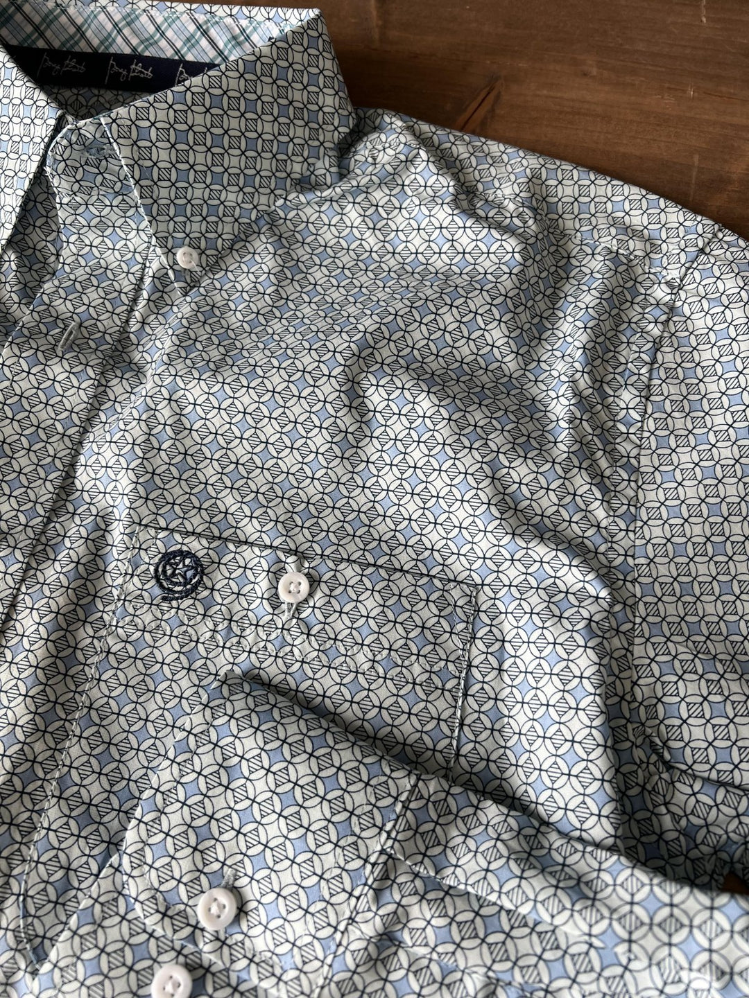 George Strait Print Shirt from Wrangler