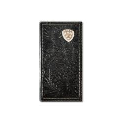 Rodeo Style Floral Embossed Shield Wallet from Ariat – High Call Outfitters
