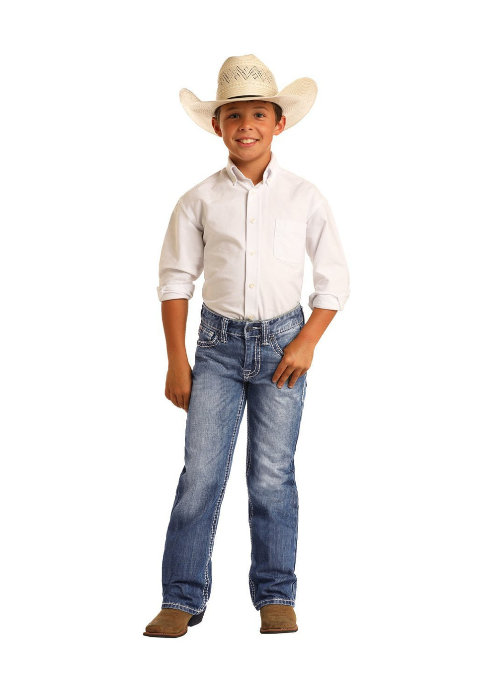 Bootcut Gun Denim from Rock & Roll Cowboy - High Call Outfitters