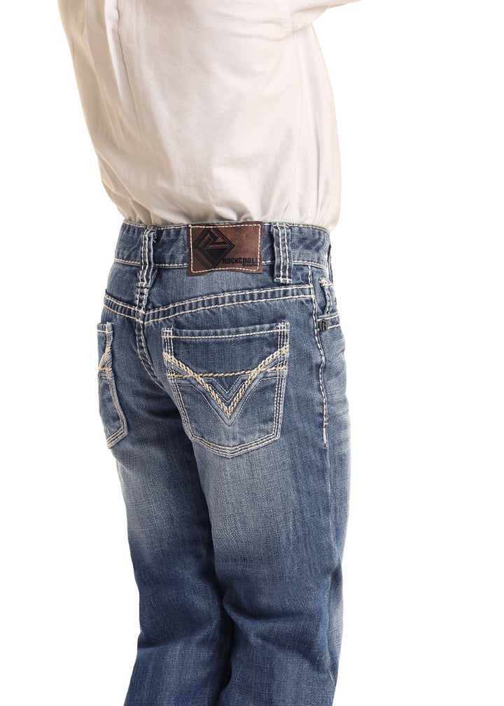 Bootcut Gun Denim from Rock & Roll Cowboy