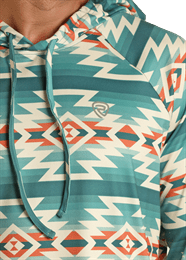 Aztec Performance Hoodie from Rock & Roll Cowboy - High Call Outfitters