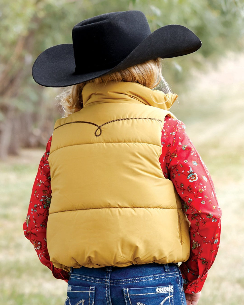 Girls Puffer Vest from Cruel Girl - High Call Outfitters