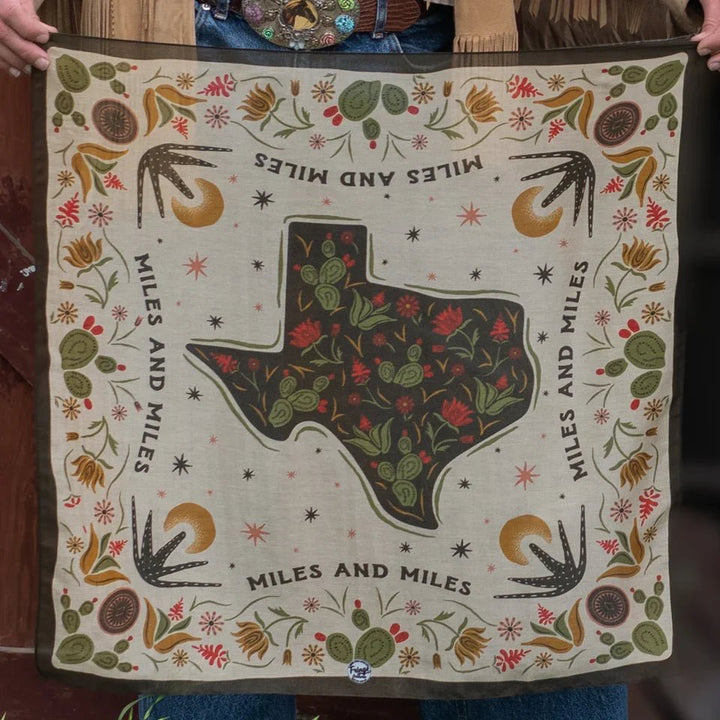 Miles and Miles Bandana from Fringe Scarves - High Call Outfitters