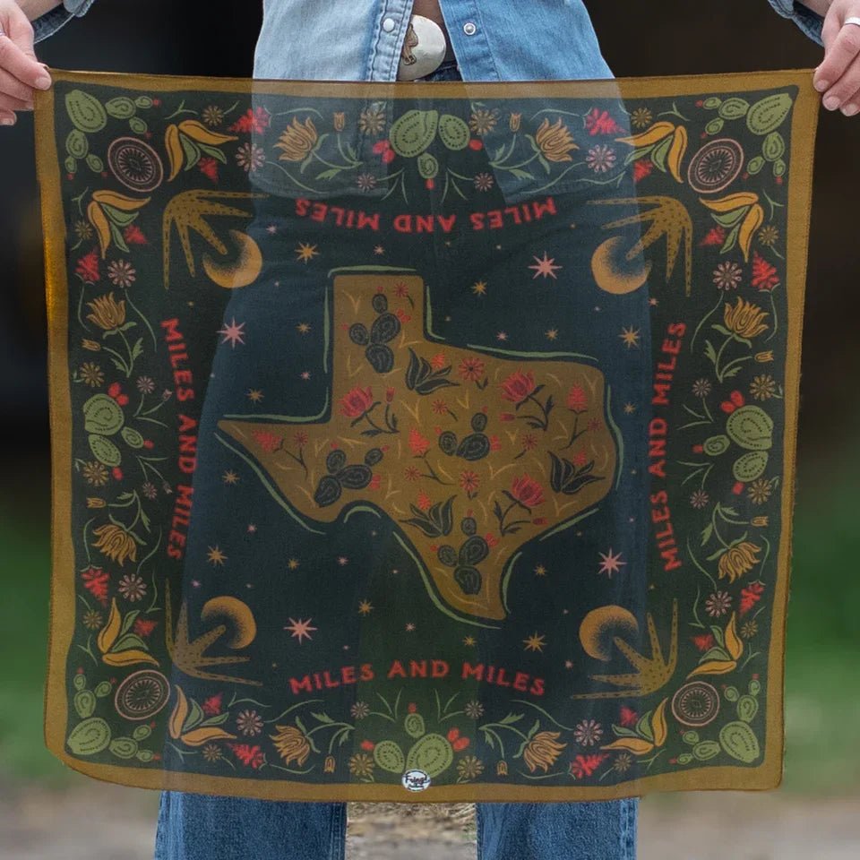 Miles and Miles Bandana from Fringe Scarves - High Call Outfitters
