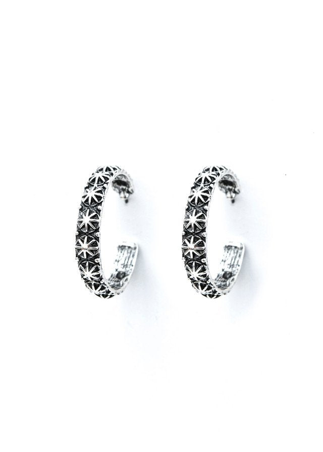 Dot Hoop Earring