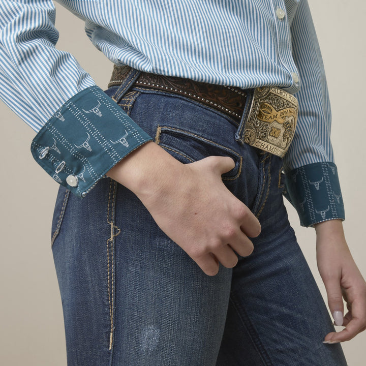 Wrinkle Resist Kirby Stretch Shirt from Ariat - High Call Outfitters