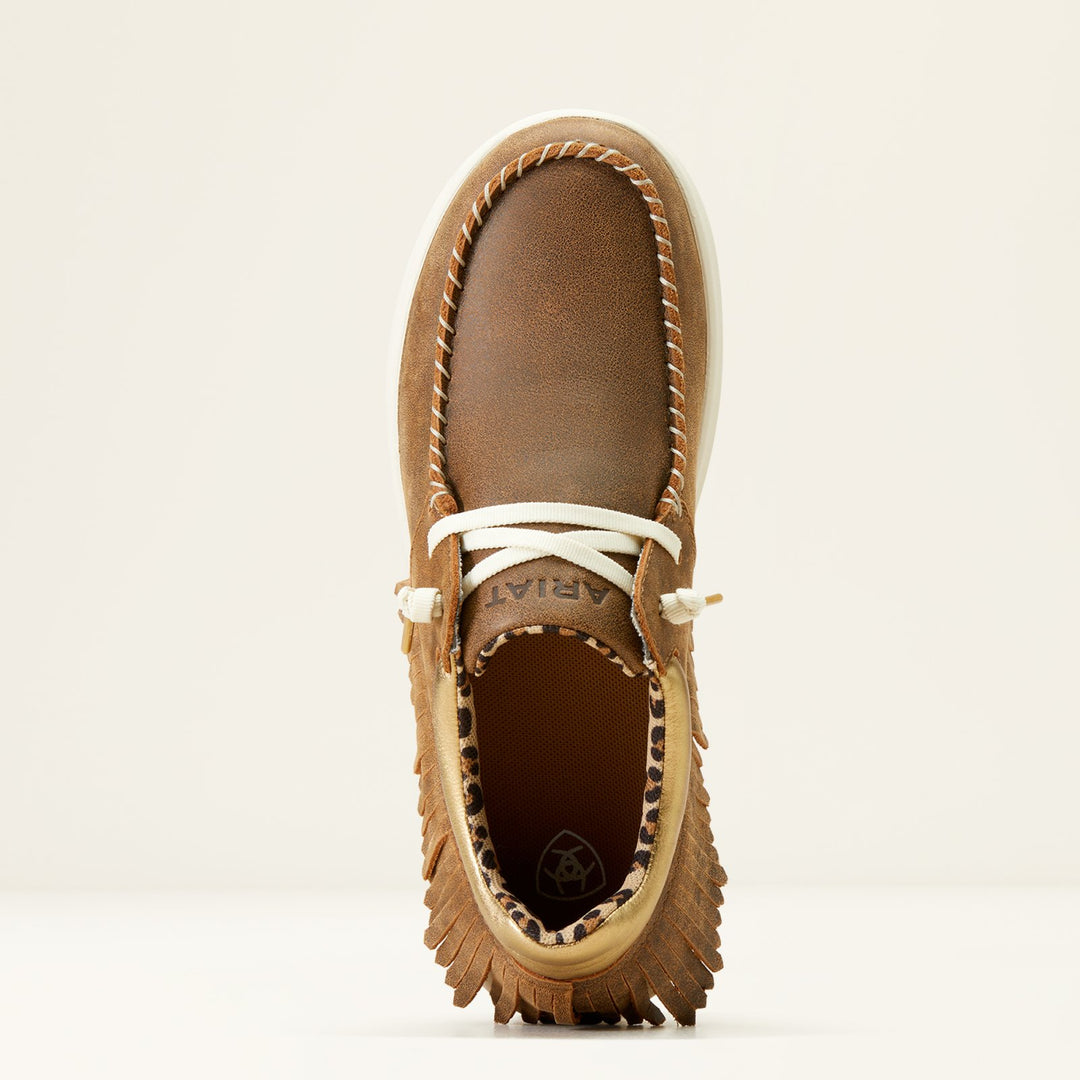 Hilo Fringe Brown Bomber from Ariat