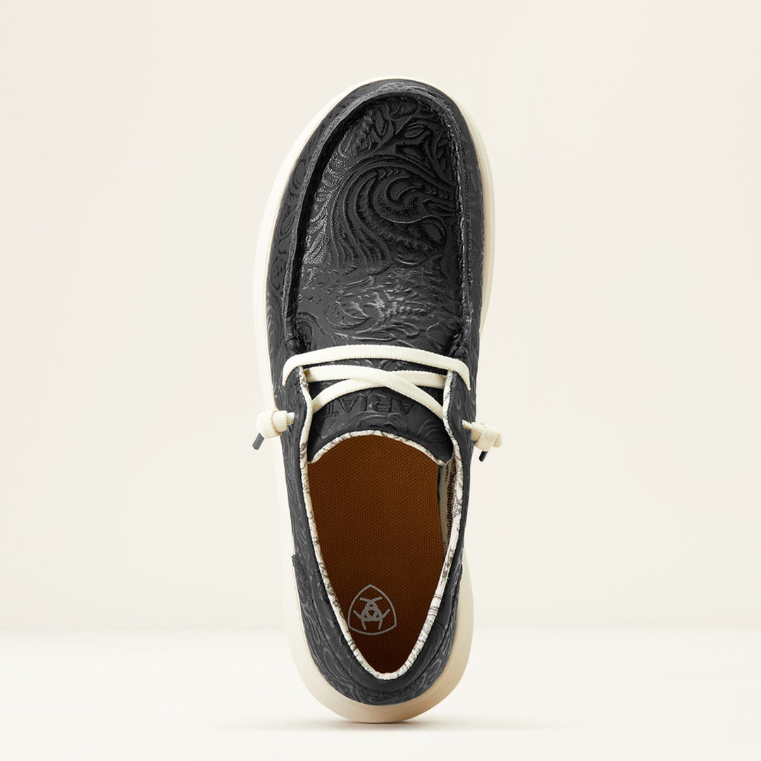 Hilo Black Floral Emboss from Ariat
