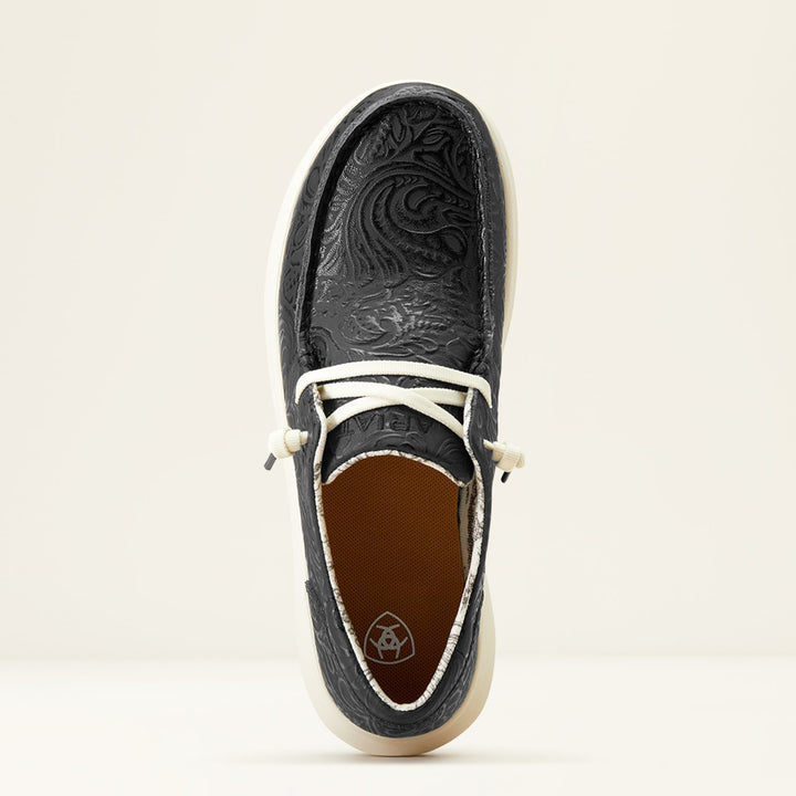 Hilo Black Floral Emboss from Ariat
