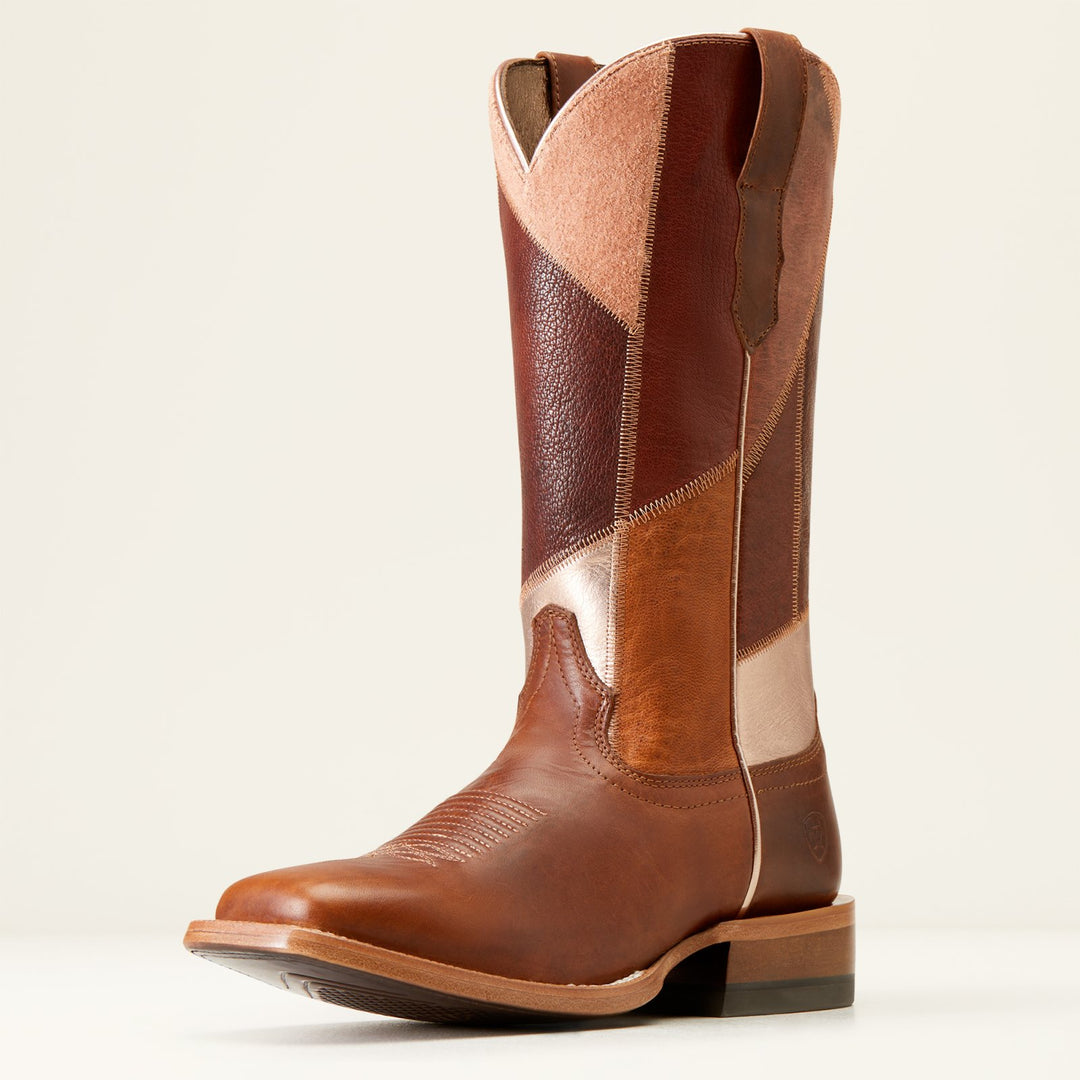 Frontier Patchwork Western Boot from Ariat