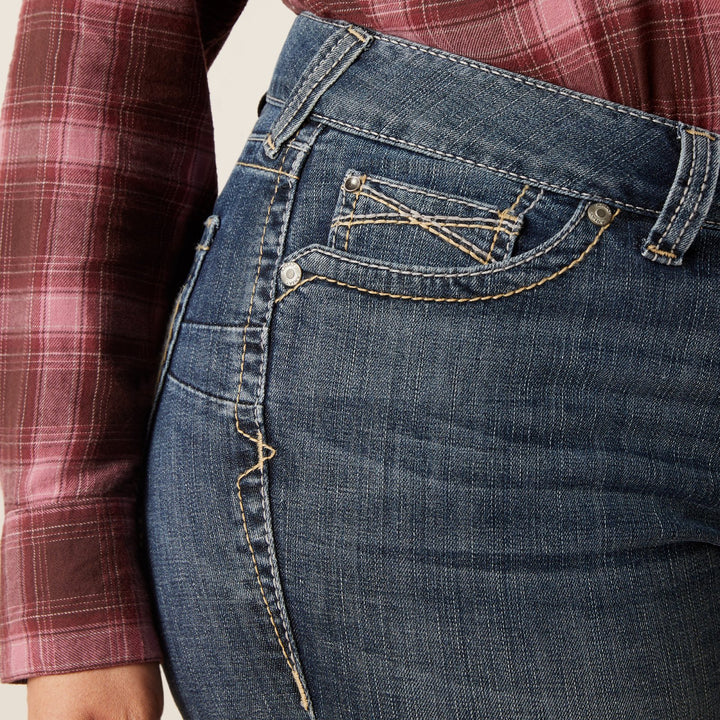 R.E.A.L. Perfect Rise Halyn Boot Cut Jean from Ariat