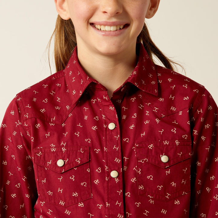 Cattle Brand Shirt from Ariat