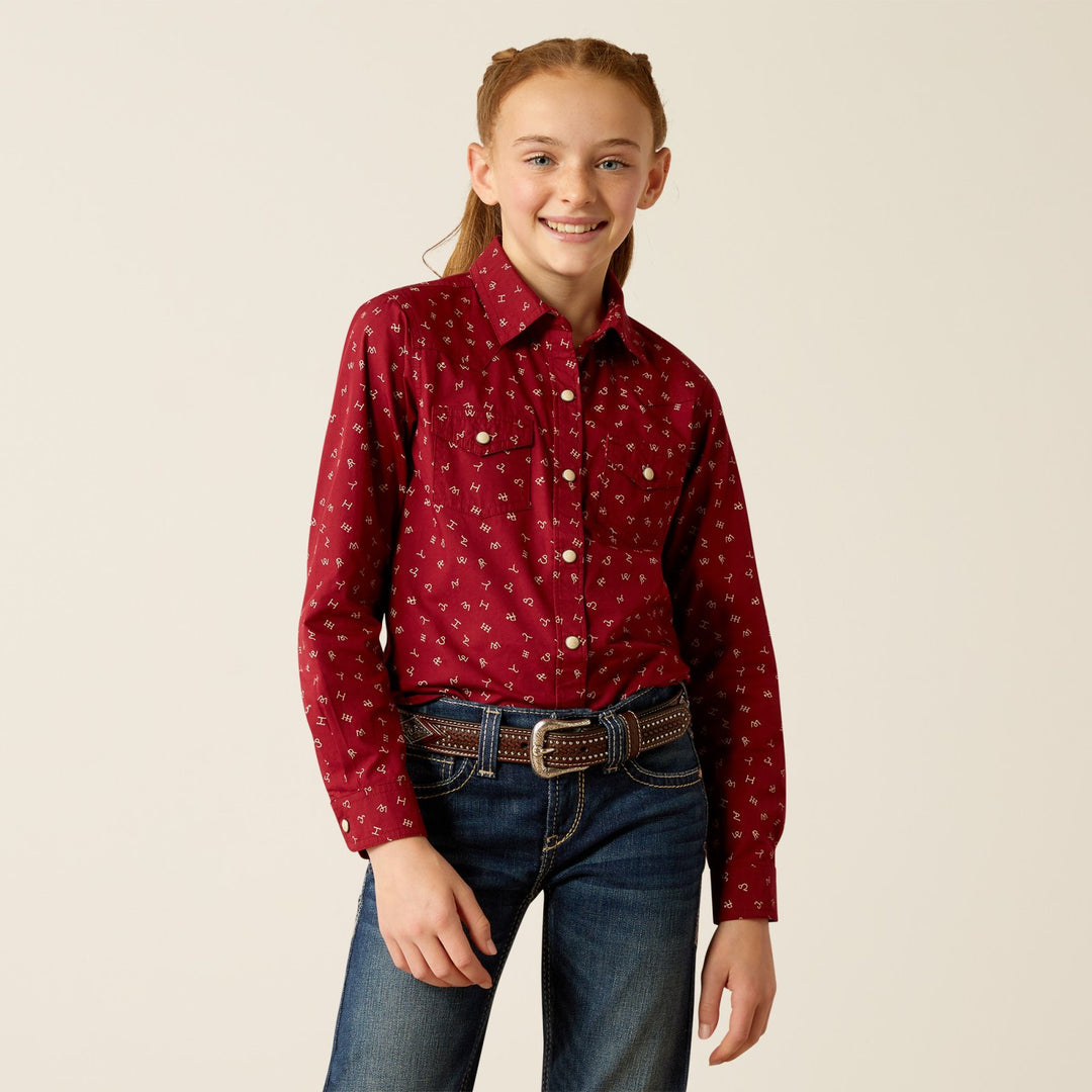 Cattle Brand Shirt from Ariat