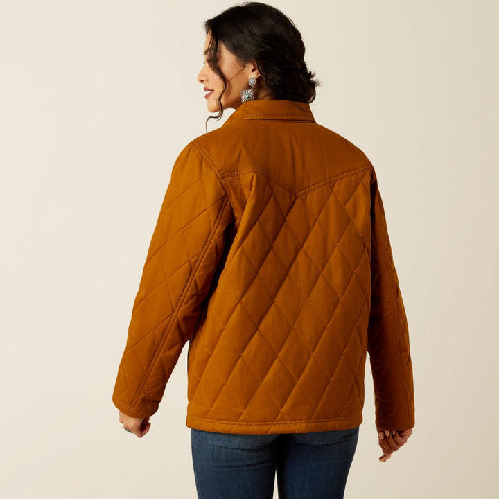 Grizzly Quilted Barn Jacket from Ariat