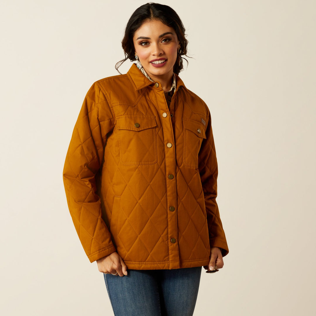 Grizzly Quilted Barn Jacket from Ariat