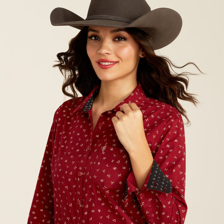 Kirby Cattle Brand Shirt from Ariat