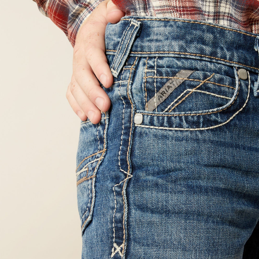 B5 Lucas Stackable Straight Leg Denim from Ariat