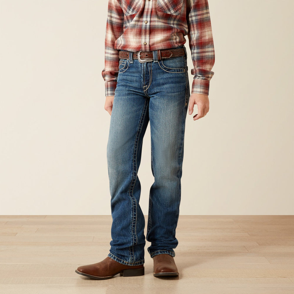 B5 Lucas Stackable Straight Leg Denim from Ariat - High Call Outfitters