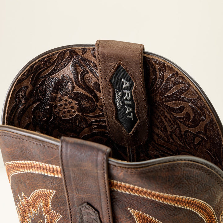 Classic Callen Wide Square Toe Western Boot from Ariat