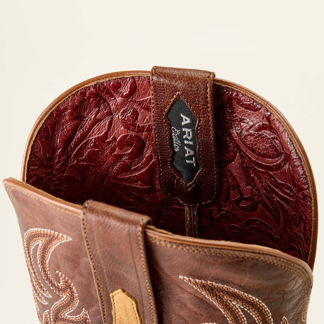 Classic Cash Wide Square Toe Western Boot from Ariat