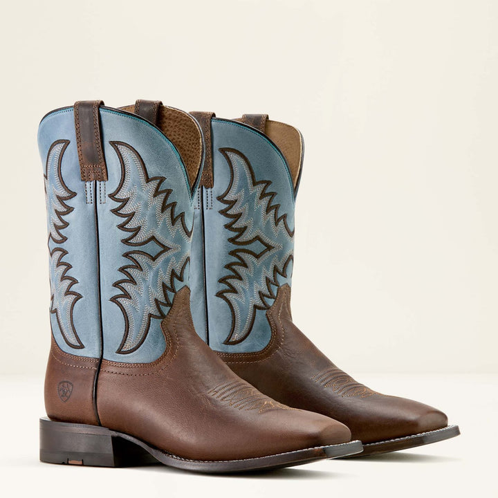 Cattle Creek Wide Square Toe Cowboy Boot from Ariat