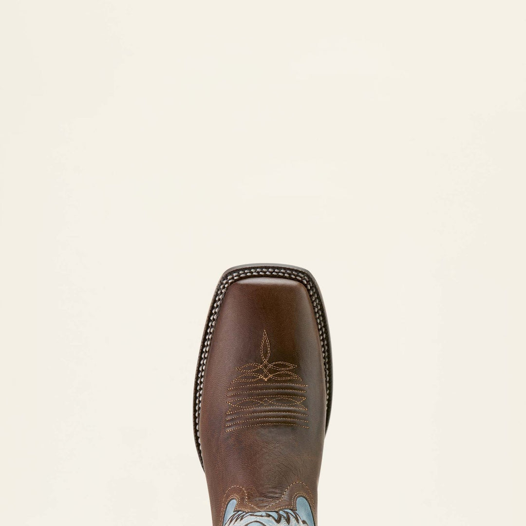 Cattle Creek Wide Square Toe Cowboy Boot from Ariat